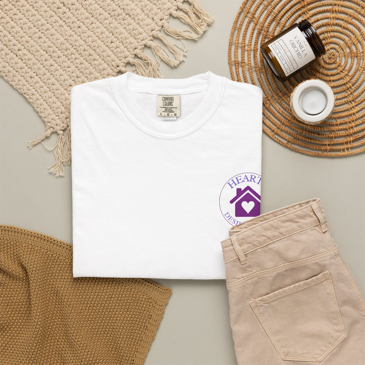 Hearts Desire Decor Home Logo T-Shirt