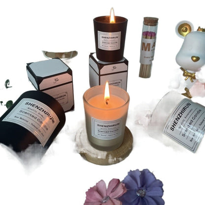 Mini Aromatic Scented Soy Wax Candles for Home