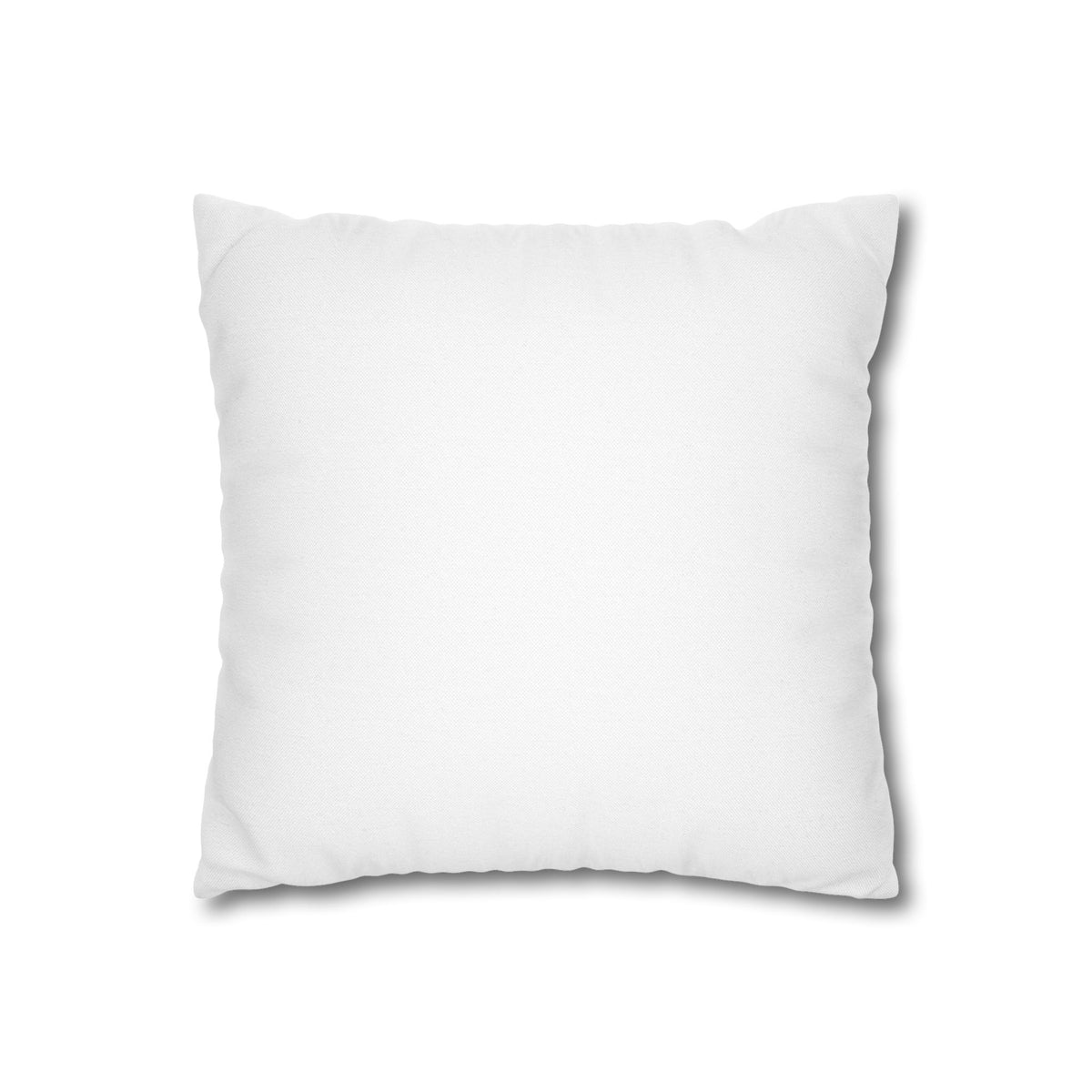 Hearts Desire Decor Square Pillowcase — Purple Home Heart Logo Throw Pillow Cover