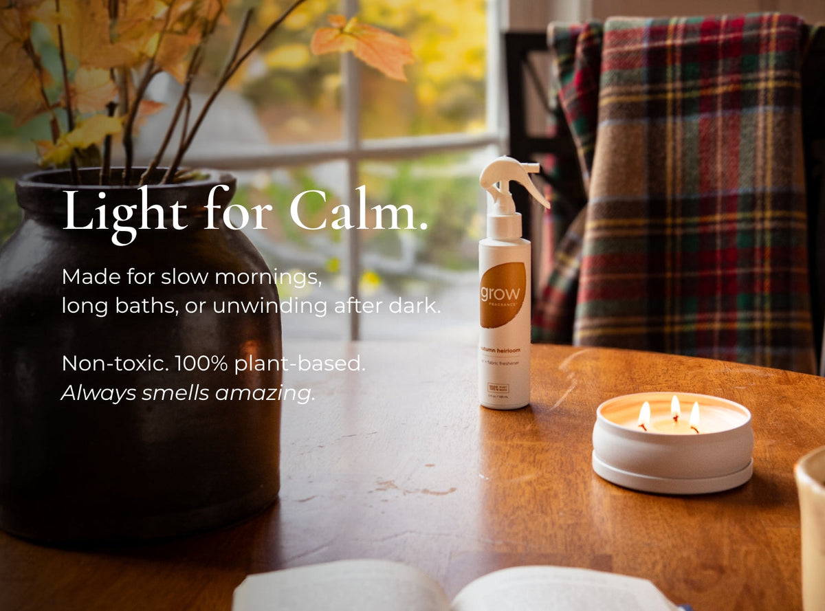 Autumn Heirloom 3-Wick Scented Candle for Home