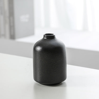 Modern Ceramic Vase Set of Three Decorative Planters