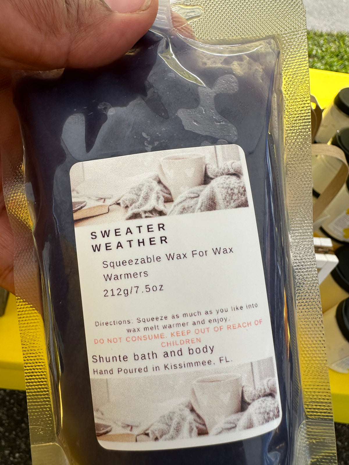 Highly Fragrant Squeezable Wax Melts for Home