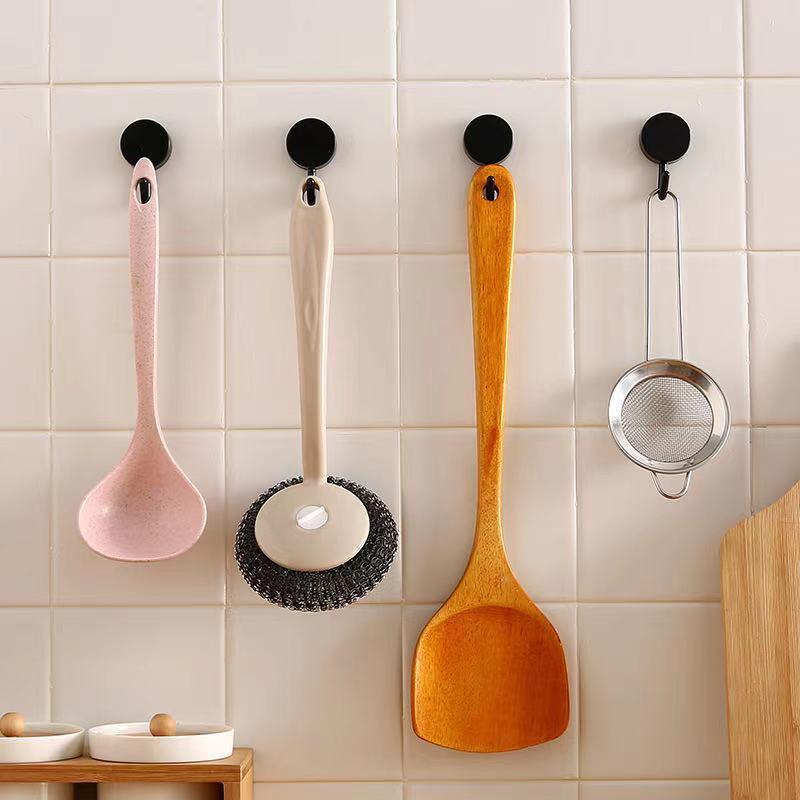 10-Piece Self-Adhesive Wall Hooks for Home Organization