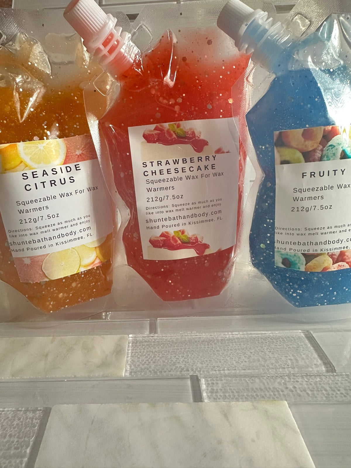 Highly Fragrant Squeezable Wax Melts for Home