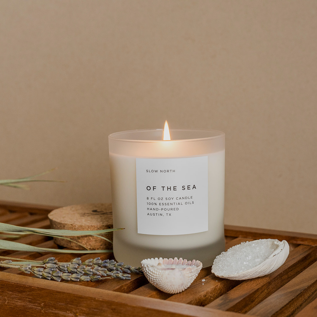 Signature Soy Candle Eucalyptus Lavender Peppermint