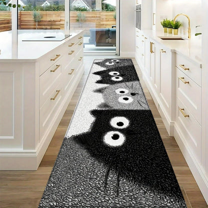 Cartoon Kittens Soft Bathtub Floor Mat