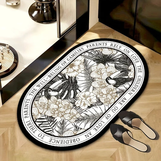 Luxury Absorbent Non-Slip Bathroom Floor Mat