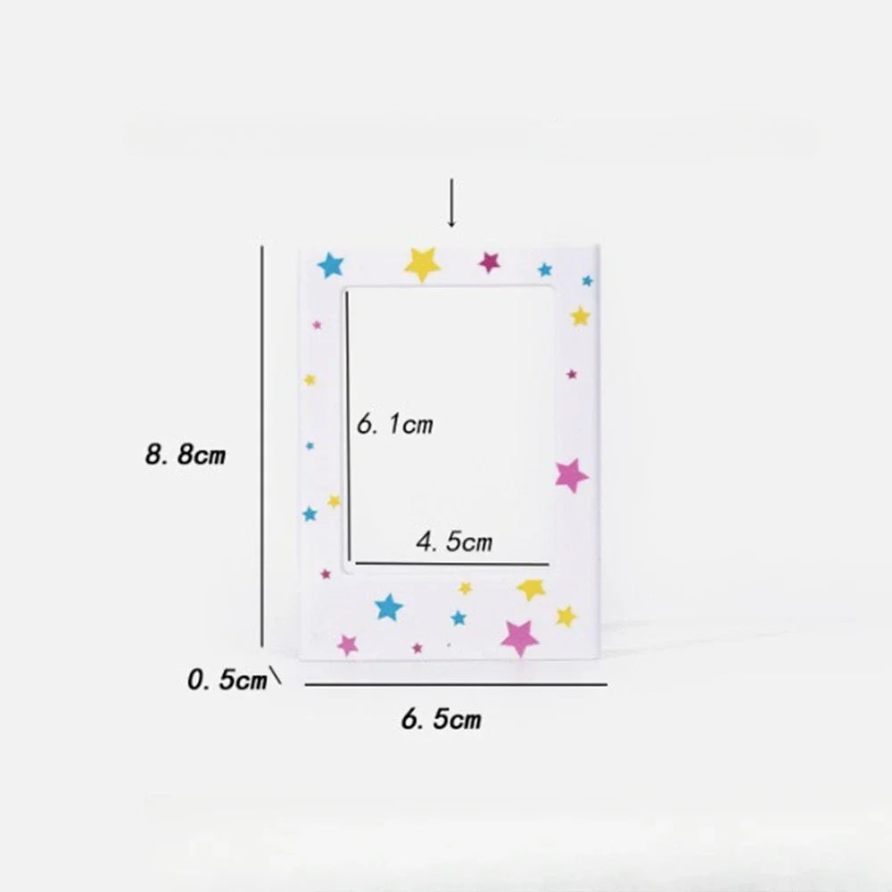 Magnetic 3-Inch Refrigerator Picture Frames for Photos