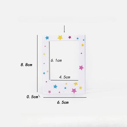 Magnetic 3-Inch Refrigerator Picture Frames for Photos