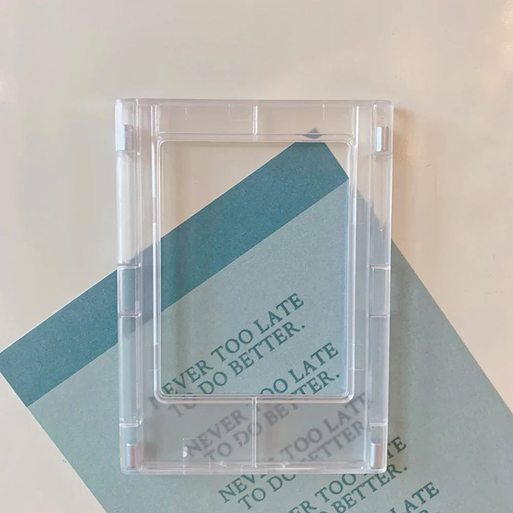 Magnetic 3-Inch Refrigerator Picture Frames for Photos