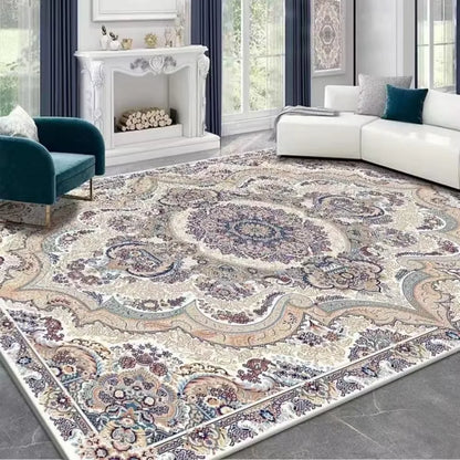 Persian Style Machine Washable Large Area Rug