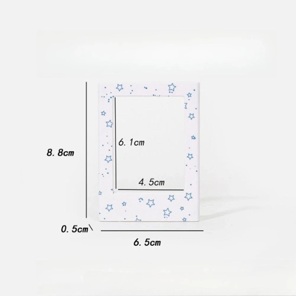 Magnetic 3-Inch Refrigerator Picture Frames for Photos