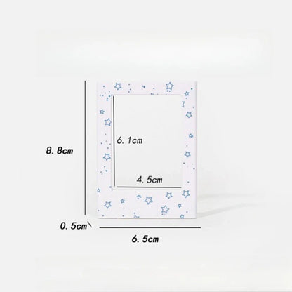 Magnetic 3-Inch Refrigerator Picture Frames for Photos