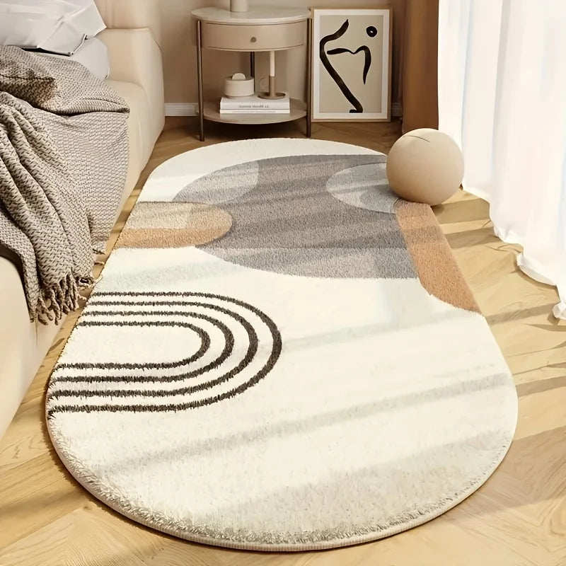 Soft Warm Washable Waterproof Bedside Floor Mat