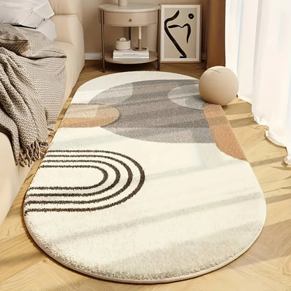 Soft Warm Washable Waterproof Bedside Floor Mat