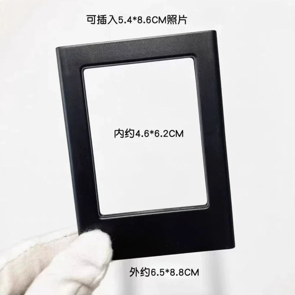 Magnetic 3-Inch Refrigerator Picture Frames for Photos