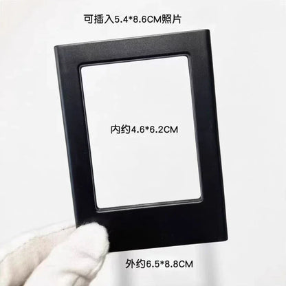 Magnetic 3-Inch Refrigerator Picture Frames for Photos