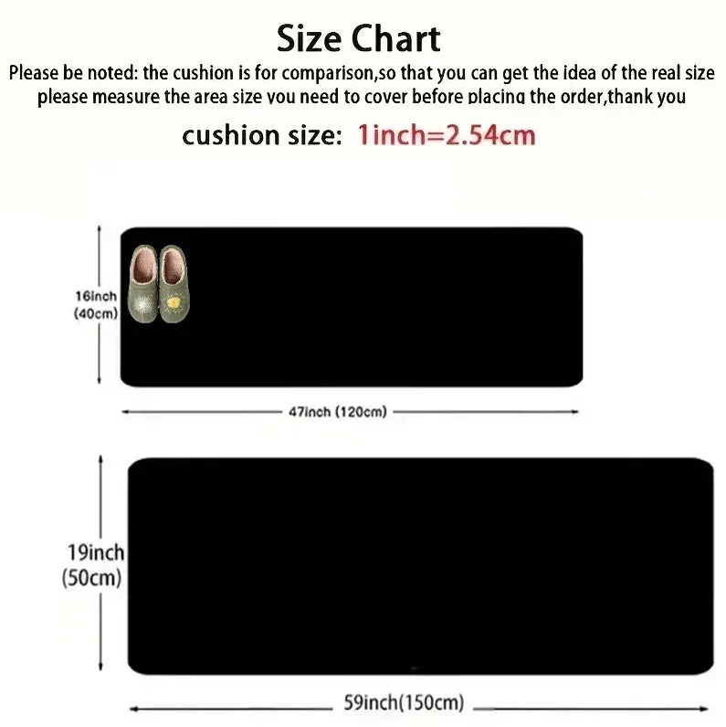 Modern Geometric Patchwork Non-Slip Easy-Clean Runner Rug