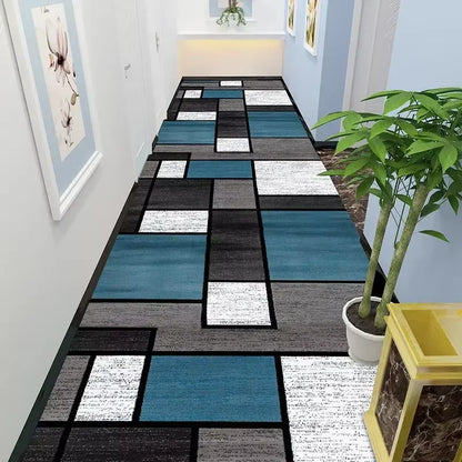 High-Grade Plaid Kitchen Living Room Floor Mat