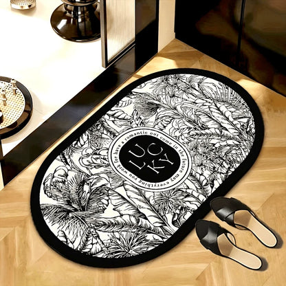 Luxury Absorbent Non-Slip Bathroom Floor Mat