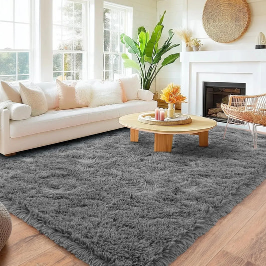 Minimalist Shaggy Soft Fluffy Area Rug