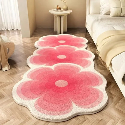 Soft Warm Washable Waterproof Bedside Floor Mat