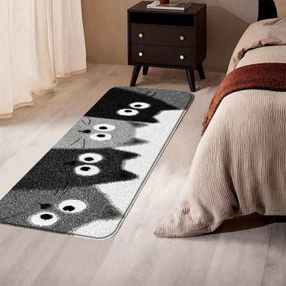 Cartoon Kittens Soft Bathtub Floor Mat