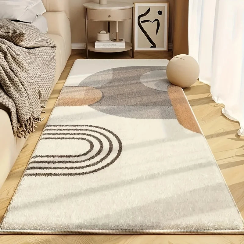 Soft Warm Washable Waterproof Bedside Floor Mat