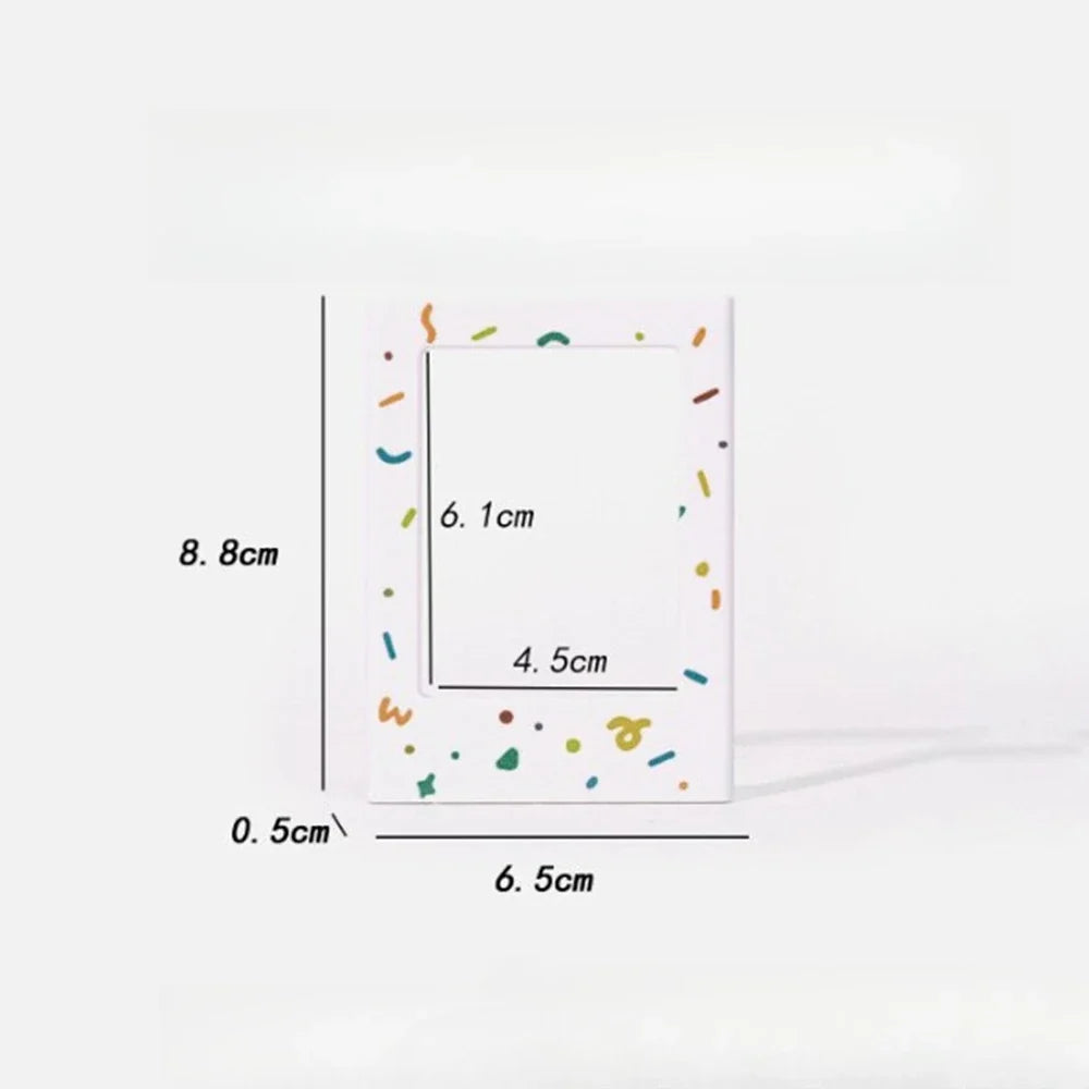 Magnetic 3-Inch Refrigerator Picture Frames for Photos