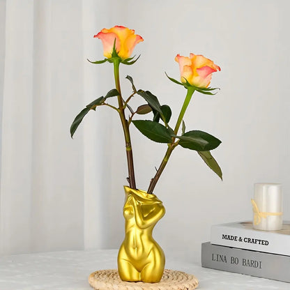 Feminine Body Vase Modern Chic Bohemian Home Decoration