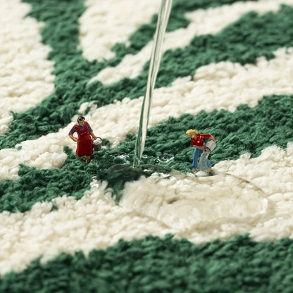 Green Leaf Soft Absorbent Floor Mat