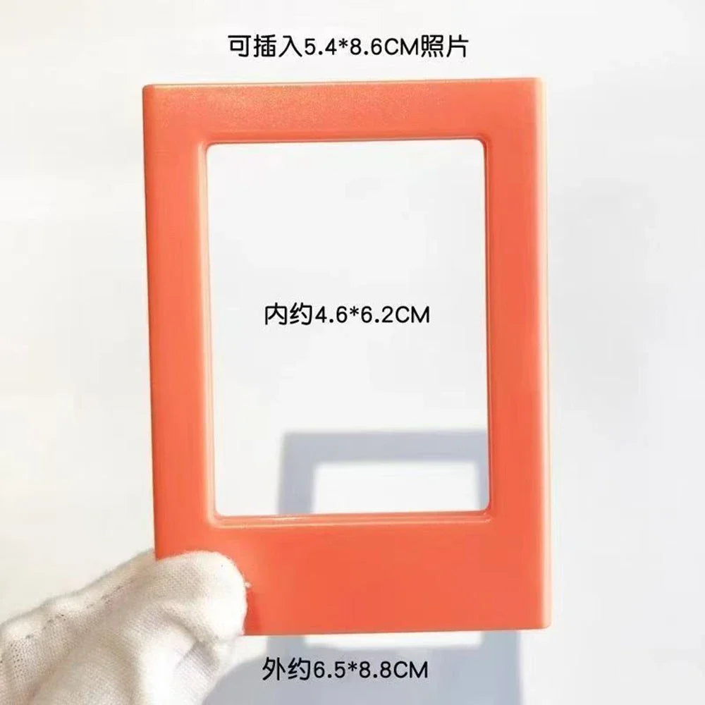 Magnetic 3-Inch Refrigerator Picture Frames for Photos