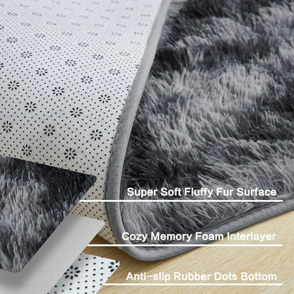 Minimalist Shaggy Soft Fluffy Area Rug