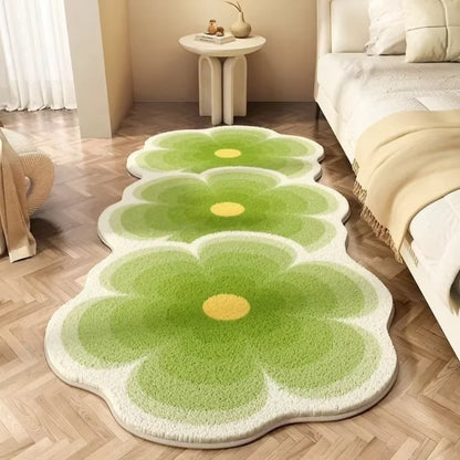 Soft Warm Washable Waterproof Bedside Floor Mat