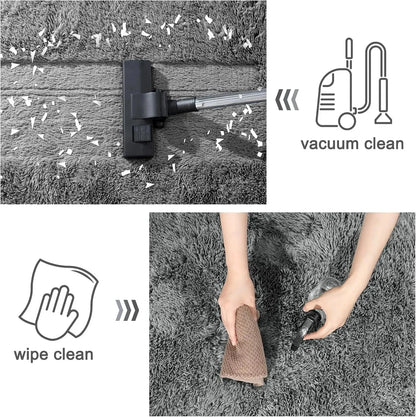 Minimalist Shaggy Soft Fluffy Area Rug