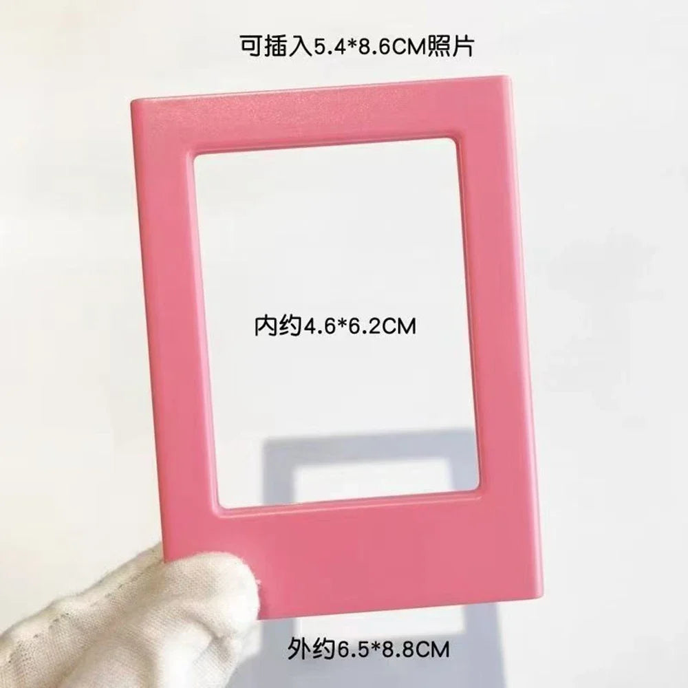 Magnetic 3-Inch Refrigerator Picture Frames for Photos
