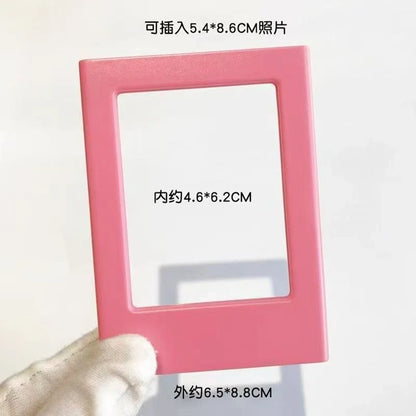 Magnetic 3-Inch Refrigerator Picture Frames for Photos