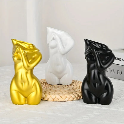 Feminine Body Vase Modern Chic Bohemian Home Decoration
