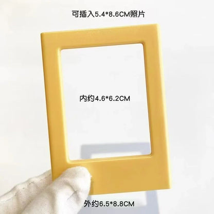 Magnetic 3-Inch Refrigerator Picture Frames for Photos
