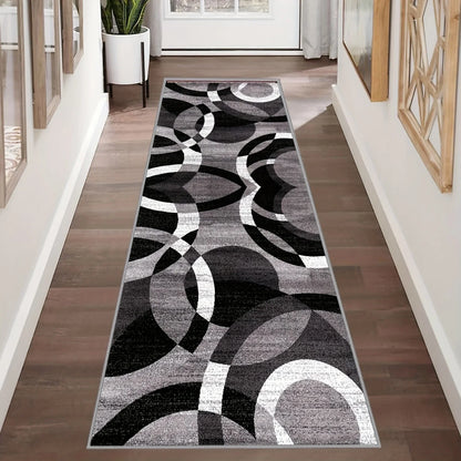 Modern Minimalist Non-Slip Long Runner Rug