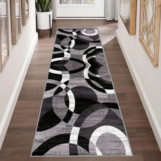 Modern Minimalist Non-Slip Long Runner Rug