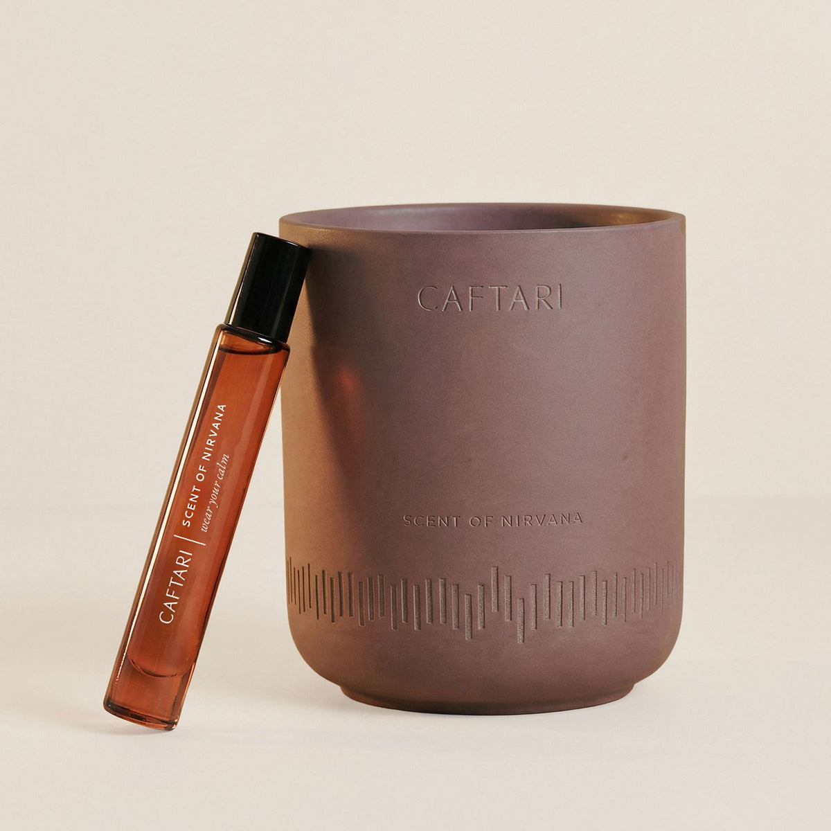 Scent of Nirvana Rollerball and Candle Bundle Set