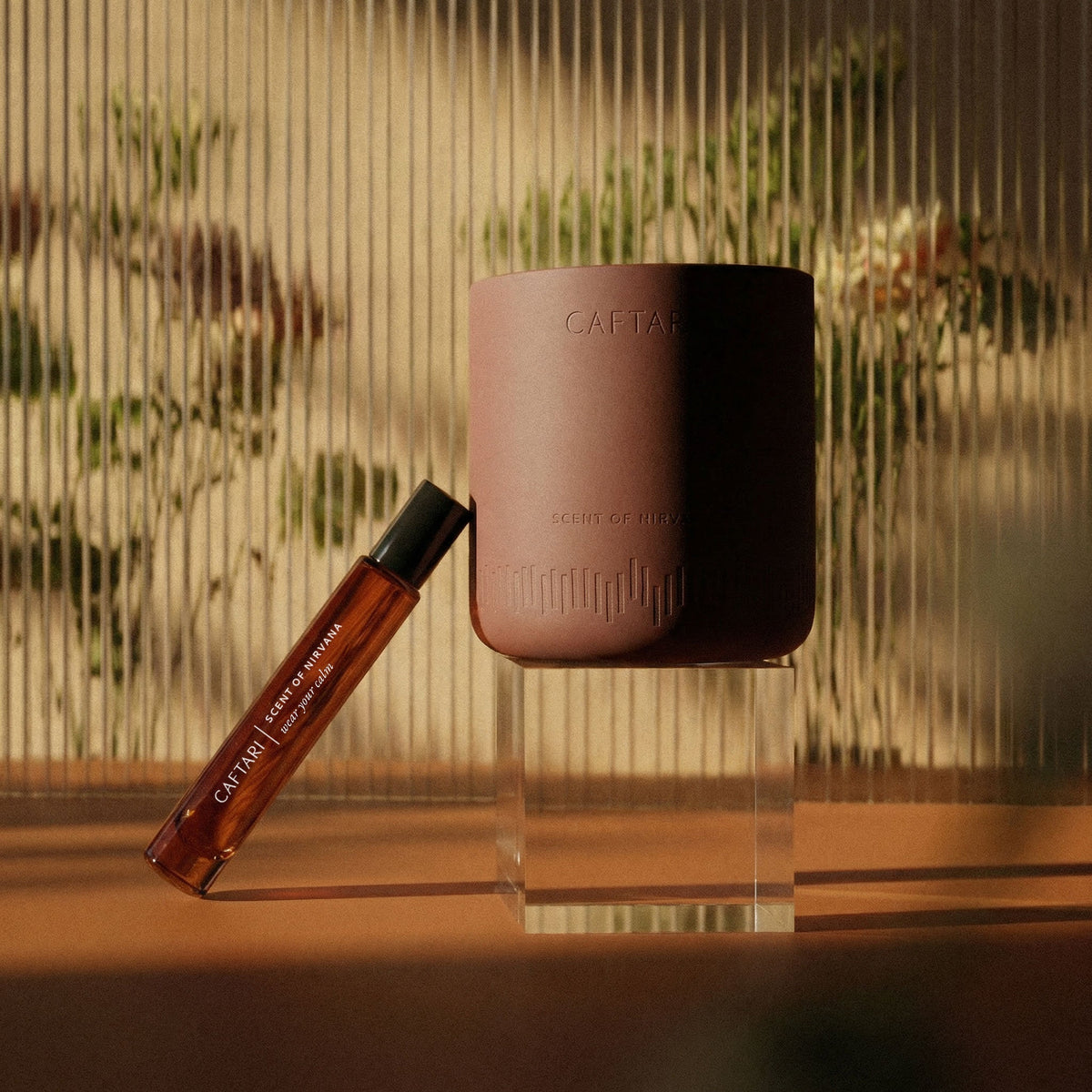Scent of Nirvana Rollerball and Candle Bundle Set